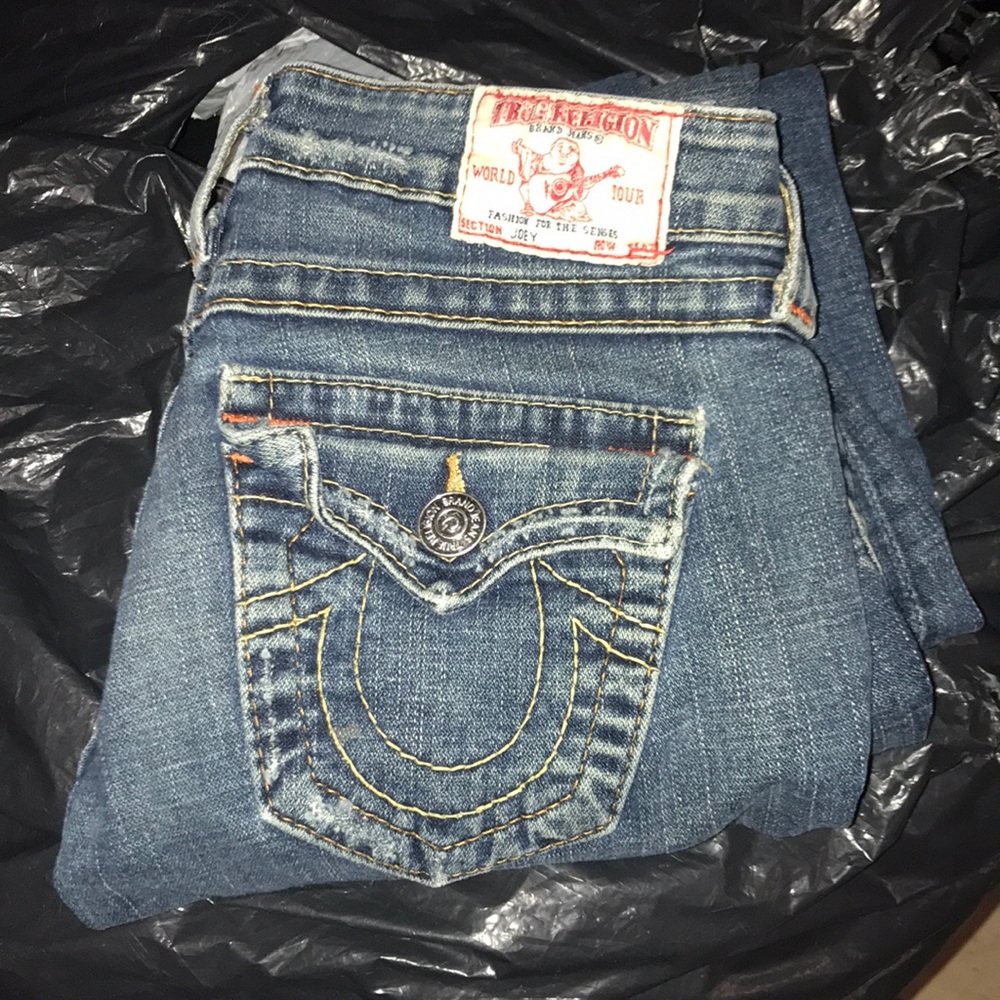 True religion bell bottom jeans